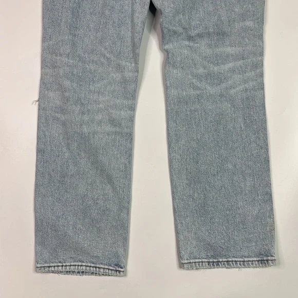 American Eagle Super High Rise Ankle Straight Jeans Size 4 - Picture 5 of 12